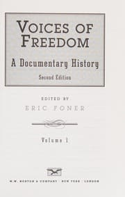 Tapa de Voices of Freedom, Volume 1