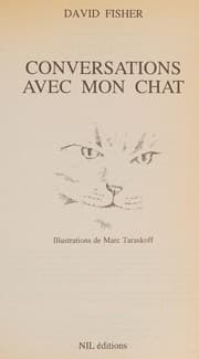 Tapa de Conversations avec mon chat