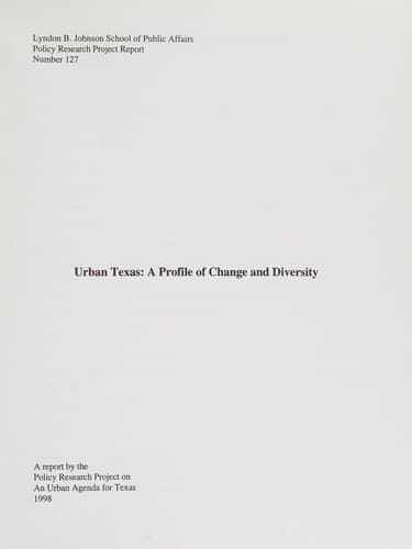 Tapa de Urban Texas