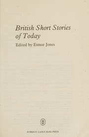 Tapa de British short stories of today