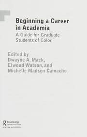 Tapa de Beginning a Career in Academia