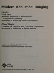 Tapa de Modern acoustical imaging