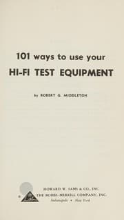 Tapa de 101 ways to use your hi-fi equipment