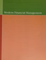 Tapa de Modern Financial Management