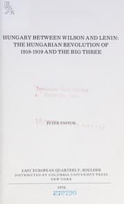 Tapa de Hungary between Wilson and Lenin