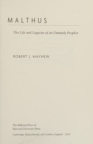 Tapa de Malthus