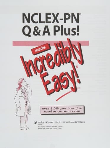 Tapa de NCLEX-PN Q&A plus!