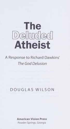 Tapa de The deluded atheist