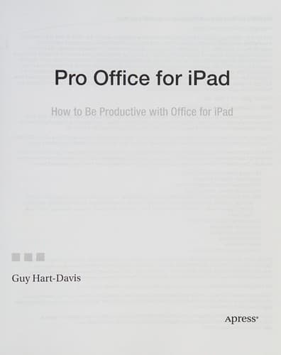 Tapa de Pro Office for IPad