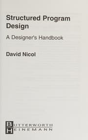 Tapa de Structured program design