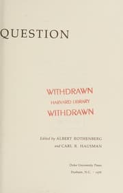Tapa de The Creativity question