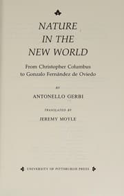 Tapa de Nature in the New World