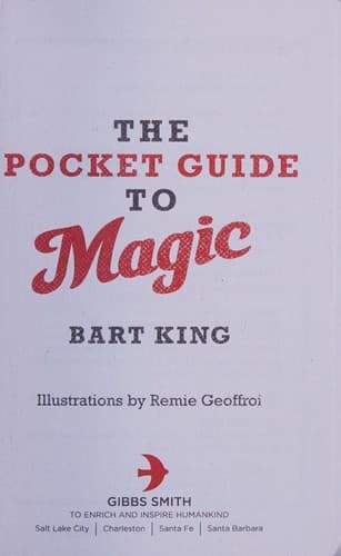 Tapa de The pocket guide to magic