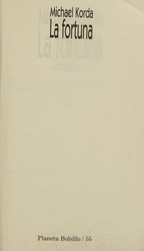 Tapa de La fortuna