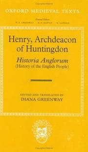 Tapa de Historia Anglorum