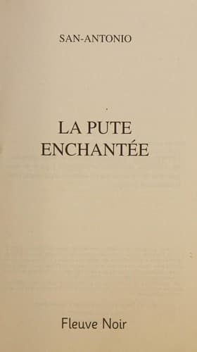 Tapa de La pute enchantée