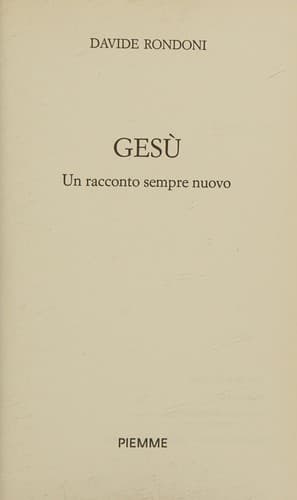 Tapa de Gesù