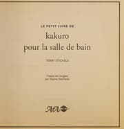 Tapa de Le petit livre de kakuro pour la salle de bain