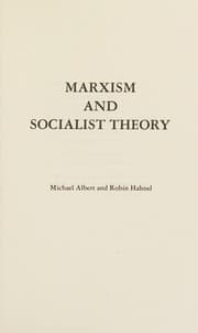 Tapa de Marxism and socialist theory