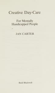Tapa de Creative day-care for mentally handicapped people