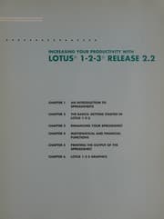 Tapa de Lotus 1-2-3, release 2.2