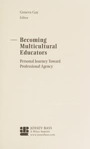 Tapa de Becoming multicultural educators