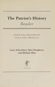 Tapa de The patriot's history reader