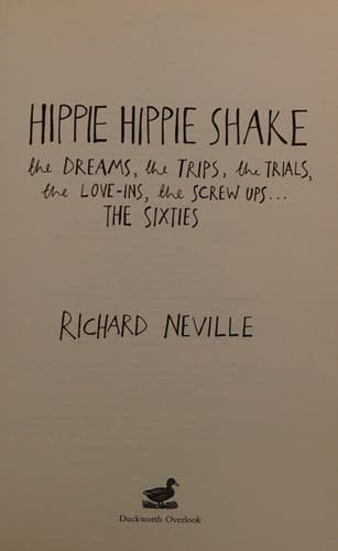 Tapa de Hippie hippie shake