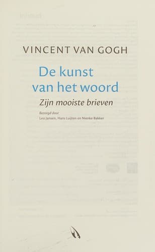 Tapa de De kunst van het woord