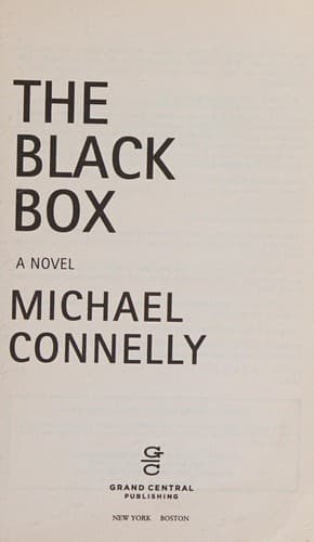 Tapa de The black box