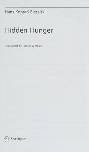 Tapa de Hidden Hunger