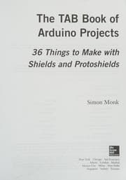 Tapa de Tab Book of Arduino Projects