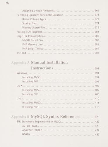 Tapa de PHP & MySQL : Novice to Ninja