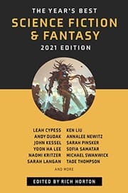 Tapa de The Year’s Best Science Fiction & Fantasy, 2021 Edition