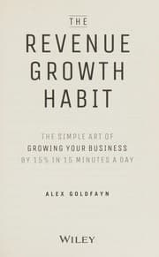 Tapa de The revenue growth habit