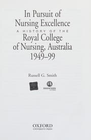 Tapa de In Pursuit of Nursing Excellence