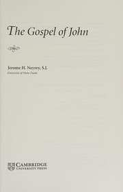Tapa de The Gospel of John