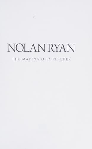 Tapa de Nolan Ryan