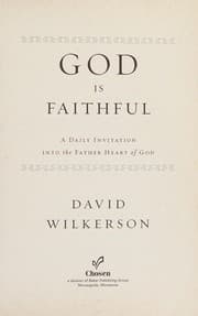 Tapa de God is faithful