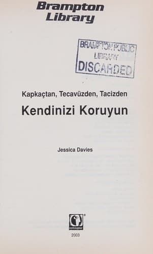 Tapa de Kendinizi koruyun