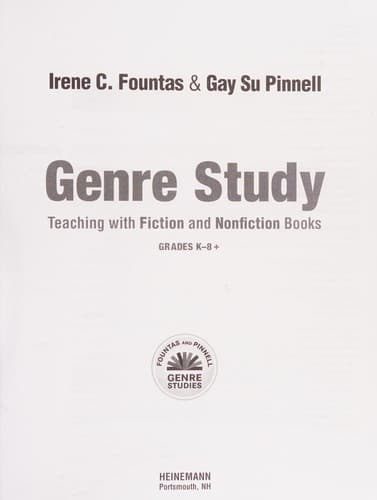 Tapa de Genre study