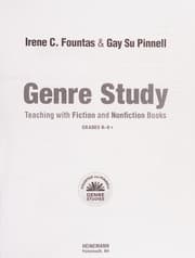 Tapa de Genre study