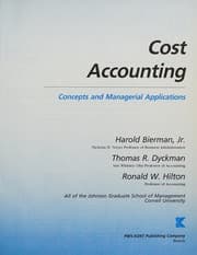 Tapa de Cost accounting