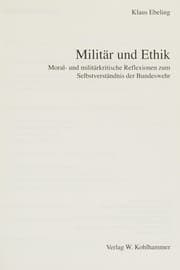 Tapa de Militär und Ethik
