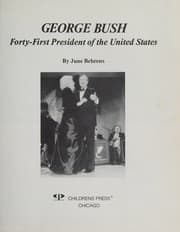 Tapa de George Bush, forty-first president of the United States