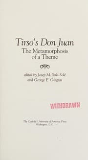 Tapa de Tirso's Don Juan