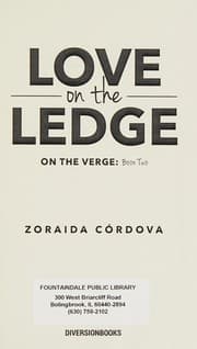 Tapa de Love on the Ledge