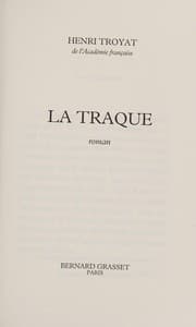 Tapa de La traque