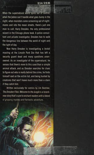 Tapa de Jim Butcher's the Dresden files