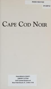 Tapa de Cape Cod noir